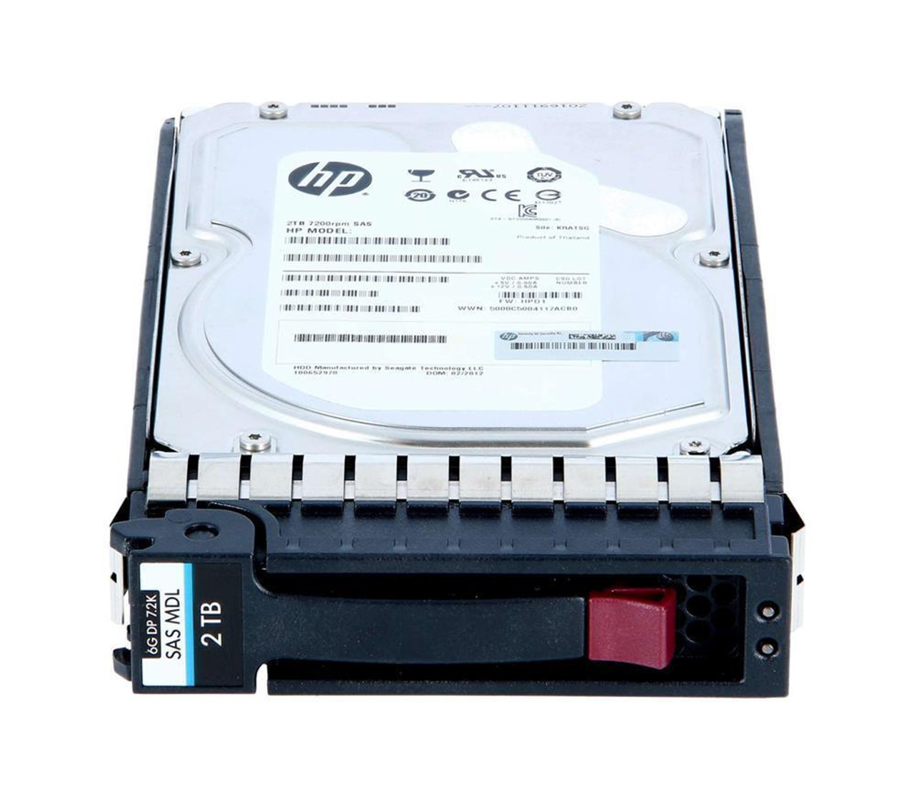 HP 2TB 7200RPM SAS 12GB/S 3.5-INCH HARD 
