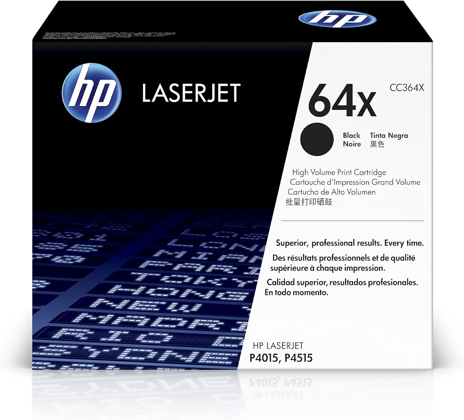 HP 64X BLACK TONER CARTRIDGE